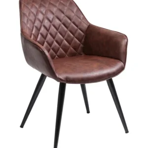 Outlet KARE Design Chair with Armrest Harry Brown