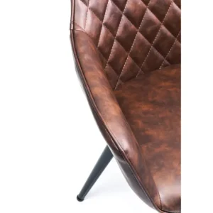 Outlet KARE Design Chair with Armrest Harry Brown