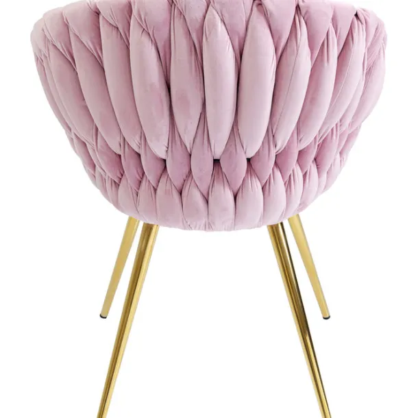 chair_with_armrest_knot_m_2.webp Outlet KARE Design Chair with Armrest Knot Mauve