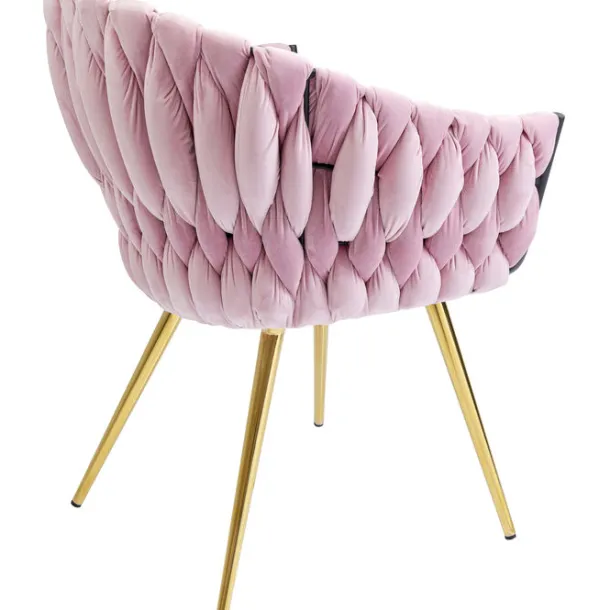 chair_with_armrest_knot_m_4.webp Outlet KARE Design Chair with Armrest Knot Mauve