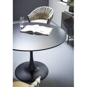 Clearance KARE Design Chair with Armrest Knot Tweed