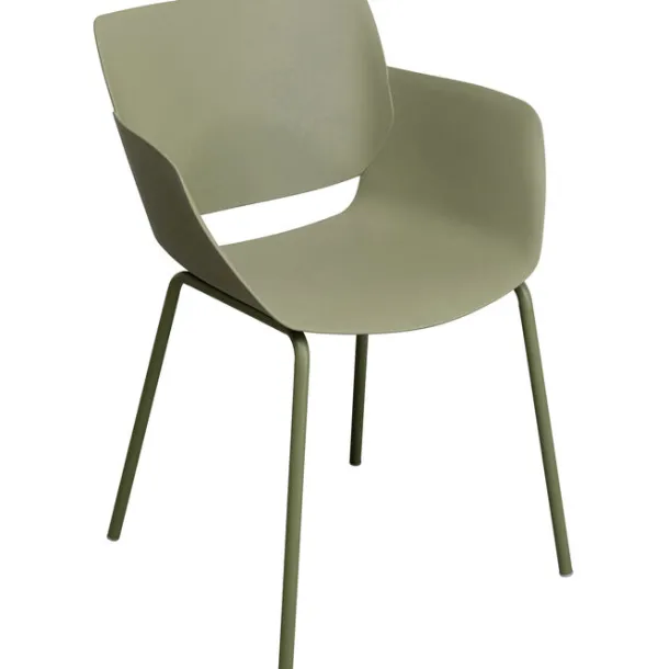 chair_with_armrest_madeir_2.webp Outlet KARE Design Chair with Armrest Madeira Green
