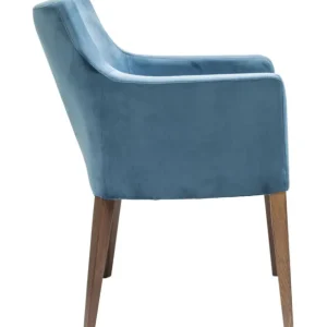 Sale KARE Design Chair with Armrest Mode Velvet Petrol