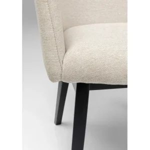 Best KARE Design Chair with Armrest Modino Cream