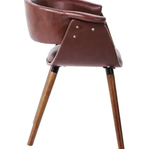 Outlet KARE Design Chair with Armrest Nougat