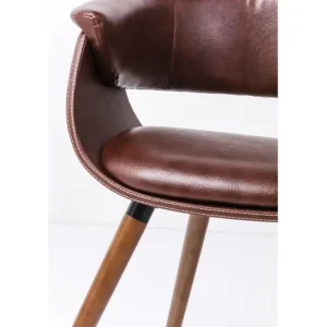 Outlet KARE Design Chair with Armrest Nougat
