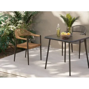 Fashion KARE Design Chair with Armrest Palma Nature