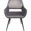 Online KARE Design Chair with Armrest San Francisco Grey