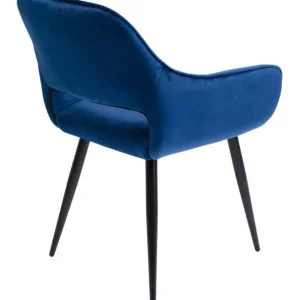Best KARE Design Chair with Armrest San Francisco Blue