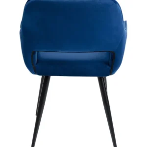 Best KARE Design Chair with Armrest San Francisco Blue