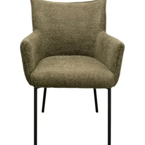 Fashion KARE Design Chair with Armrest Selma Olive