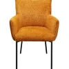 Sale KARE Design Chair with Armrest Selma Orange