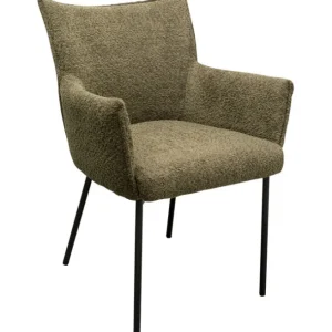 Fashion KARE Design Chair with Armrest Selma Olive