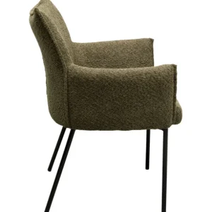 Fashion KARE Design Chair with Armrest Selma Olive