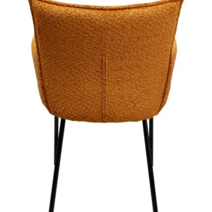 Sale KARE Design Chair with Armrest Selma Orange