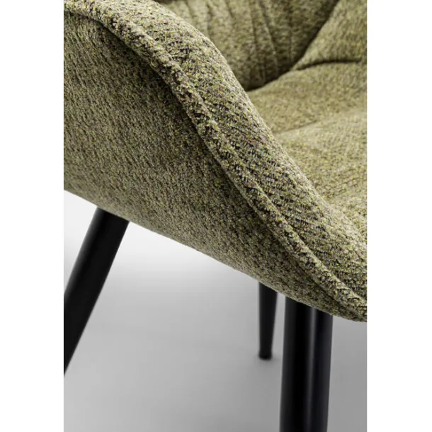 chair_with_armrest_thelma_6-1.webp Outlet KARE Design Chair with Armrest Thelma Melange Green