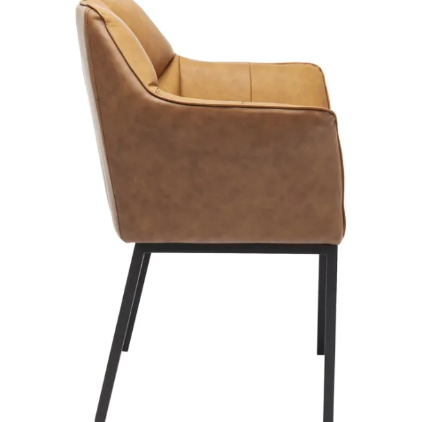 chair_with_armrest_thinkt_7-1.webp Discount KARE Design Chair with Armrest Thinktank Brown