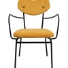 Fashion KARE Design Chair with Armrest Viola Yellow