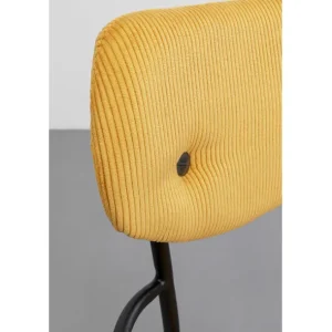 Fashion KARE Design Chair with Armrest Viola Yellow