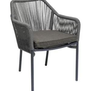 New KARE Design Chair with Armrest Wave Grey