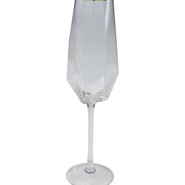 champagne_glass_diamond_g_0-1.webp Best KARE Design Champagne Glass Diamond Gold Rim