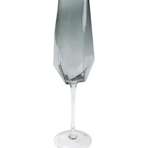 Hot KARE Design Champagne Glass Diamond Smoke