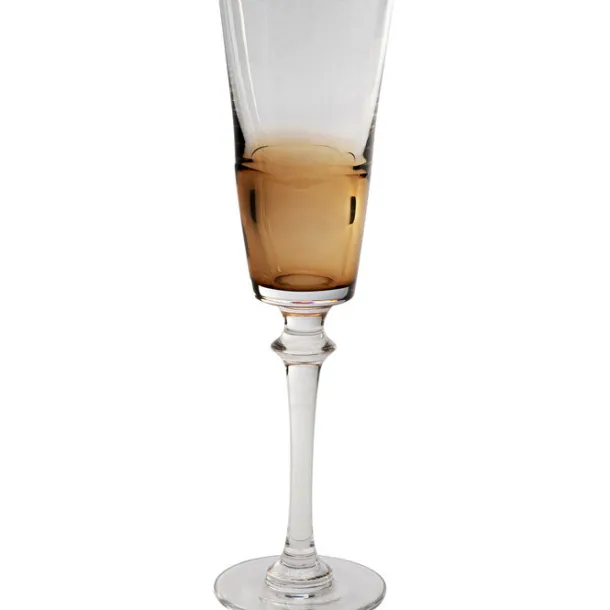 champagne_glass_mimi_ambe_0.webp Discount KARE Design Champagne Glass Mimi Amber 24cm