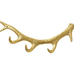 Sale KARE Design Coat Rack Antler Gold 35cm