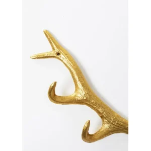 Sale KARE Design Coat Rack Antler Gold 35cm