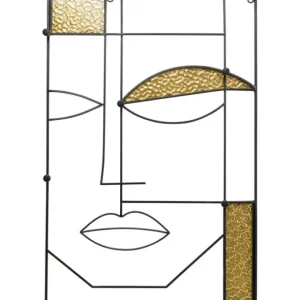 Outlet KARE Design Coat Rack Art Boy Face 60x90cm