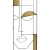 Fashion KARE Design Coat Rack Art Boy Face 90x200cm