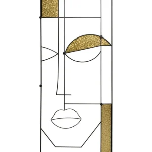 Fashion KARE Design Coat Rack Art Boy Face 90x200cm