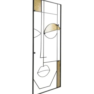 Fashion KARE Design Coat Rack Art Boy Face 90x200cm