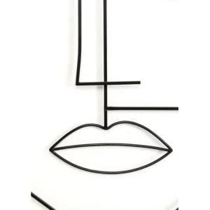 Outlet KARE Design Coat Rack Art Boy Face 60x90cm