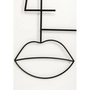 Fashion KARE Design Coat Rack Art Boy Face 90x200cm