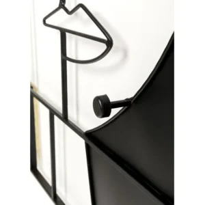 New KARE Design Coat Rack Art Girl Face 60x90cm