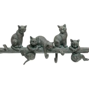 Best KARE Design Coat Rack Cats Life 42cm