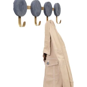 Clearance KARE Design Coat Rack Indigo 55cm