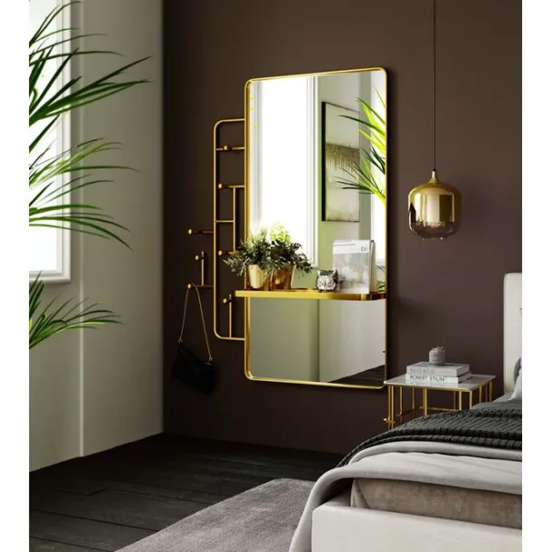 coat_rack_tristan_mirror__1.webp Clearance KARE Design Coat Rack Tristan Mirror 150x76cm