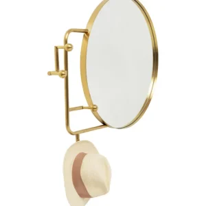 Discount KARE Design Coat Rack Tristan Mirror Ø65cm