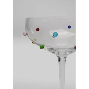 Fashion KARE Design Cocktail Glass Party Dots 19cm
