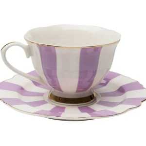 New KARE Design Coffee Cup Harlequin Purple (2/part)
