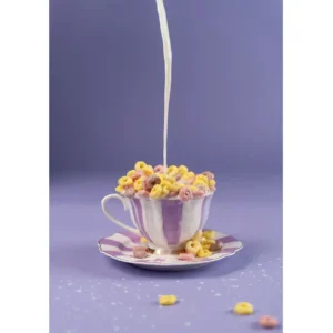 New KARE Design Coffee Cup Harlequin Purple (2/part)