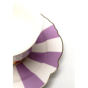 New KARE Design Coffee Cup Harlequin Purple (2/part)