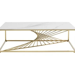 Sale KARE Design Coffee Table Art Marble Glass 140x70cm