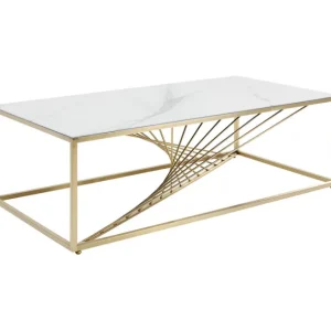 Sale KARE Design Coffee Table Art Marble Glass 140x70cm