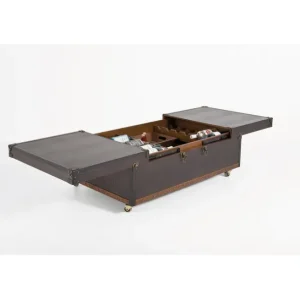 Sale KARE Design Coffee Table Bar Globetrotter 120x75cm