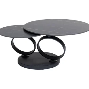Online KARE Design Coffee Table Beverly Black 133x80cm