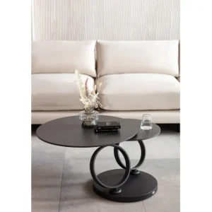 Online KARE Design Coffee Table Beverly Black 133x80cm