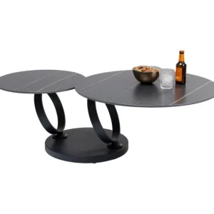 Online KARE Design Coffee Table Beverly Black 133x80cm